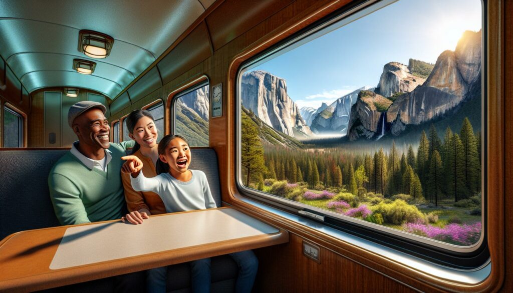 yosemite train tour