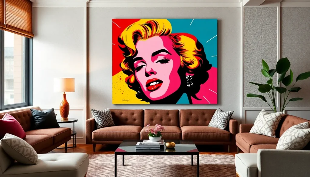 marilyn monroe wall art