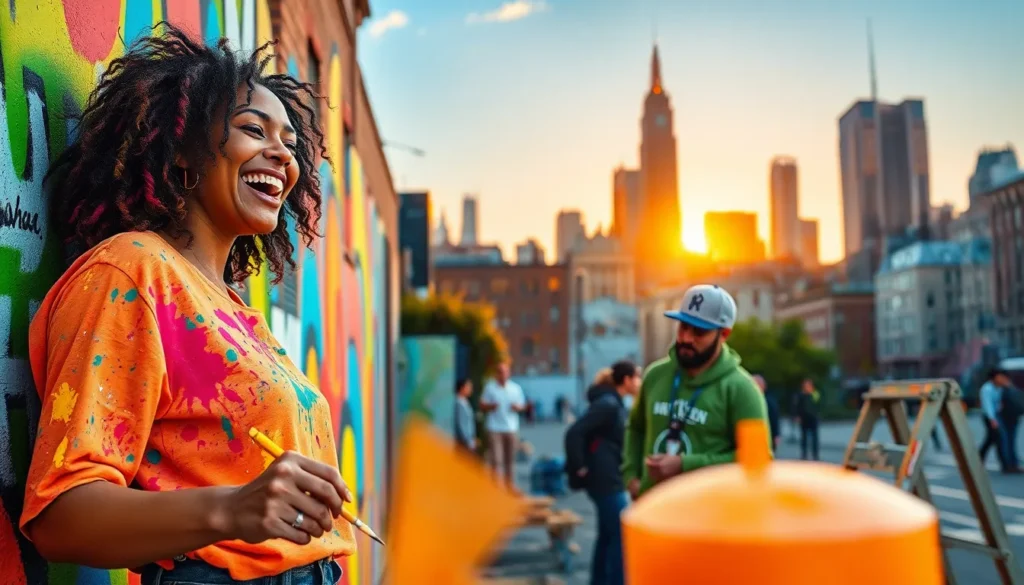 new york city painting