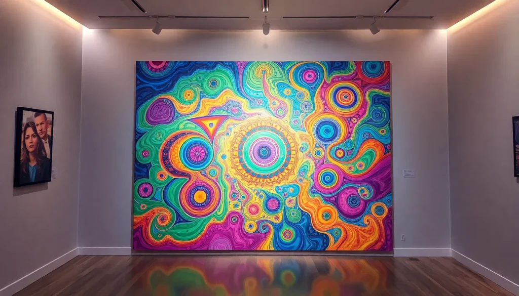 trippy painting