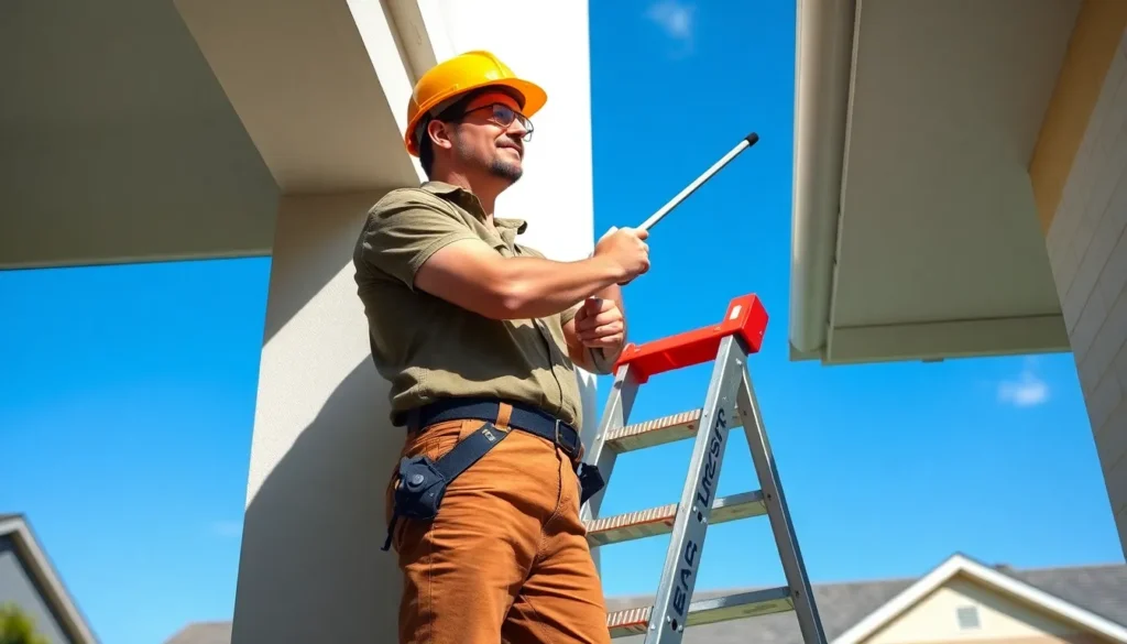 painting ladder